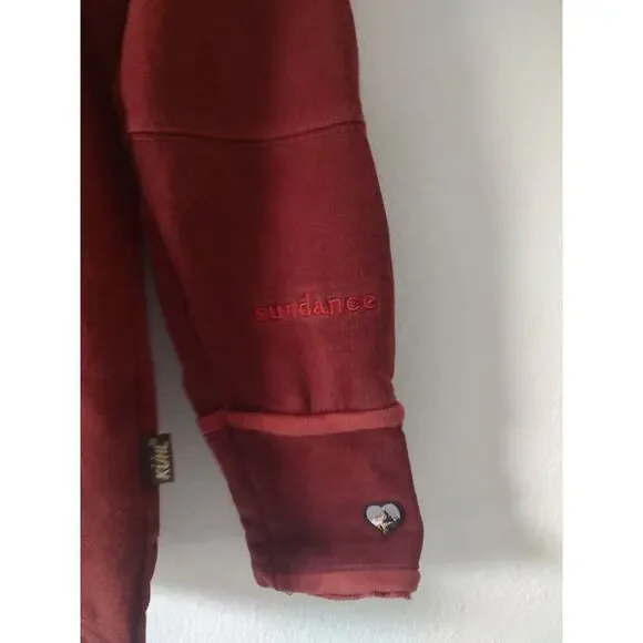 Kuhl Women's Size XS Cranberry Red Asymmetric  Zip Front Hooded Jacket - Picture 9 of 10